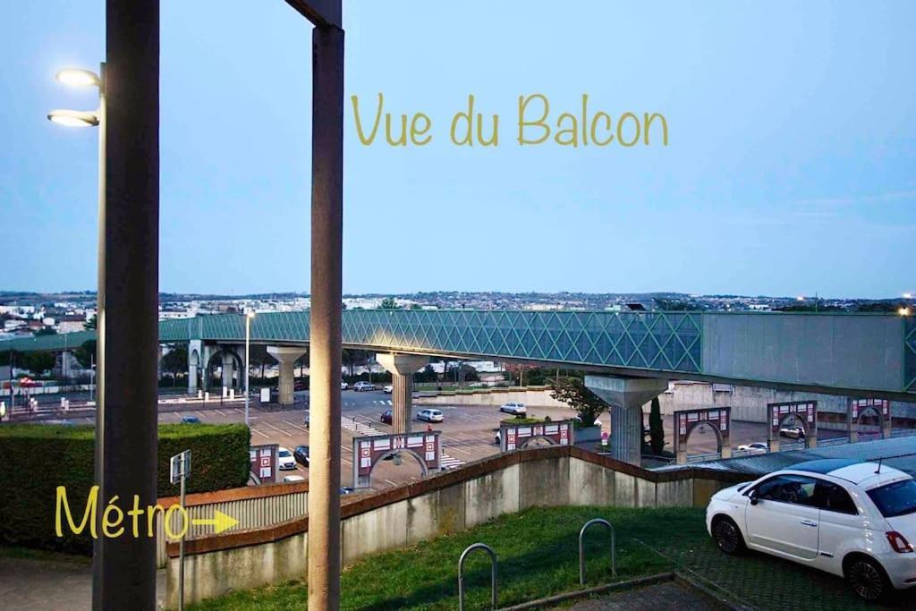 T3 - 62M2 - Parking Prive - Metro Apartment Toulouse Bagian luar foto